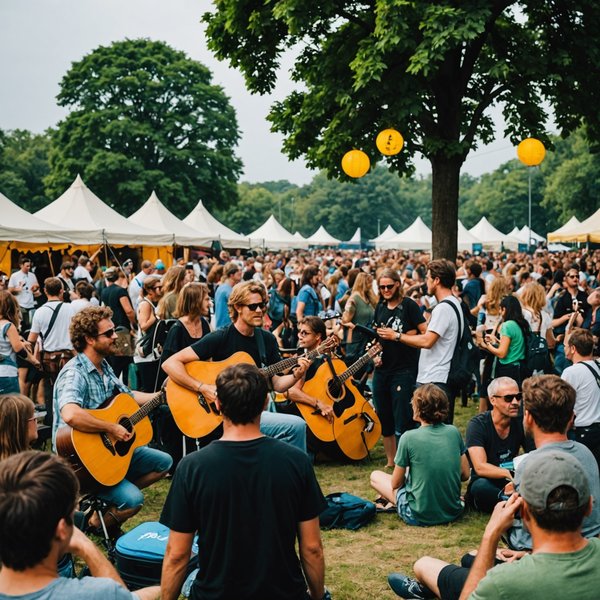 Comment organiser un festival de musique acoustique éco-responsable ?