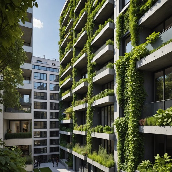 Comment développer un jardin urbain sur une façade verticale pour améliorer la qualité de l'air ?