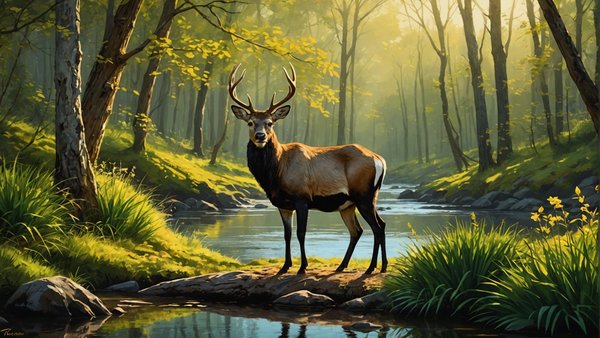 Découvrez le talent de georges rossi: artiste peintre animalier et naturaliste