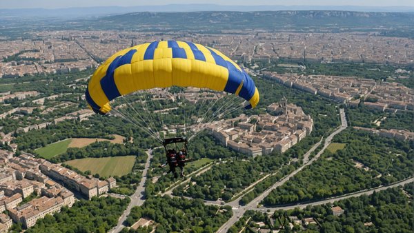 Le saut en parachute à avignon pujaut - tandem ou stage pac, découvrez l'expérience